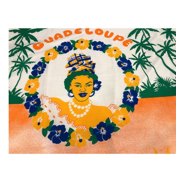 Jacques Rollet Beach Cover Up Sarong Guadeloupe - Picture 7 of 14